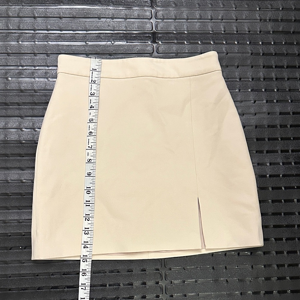 Wilfred Cream Mini Skirt